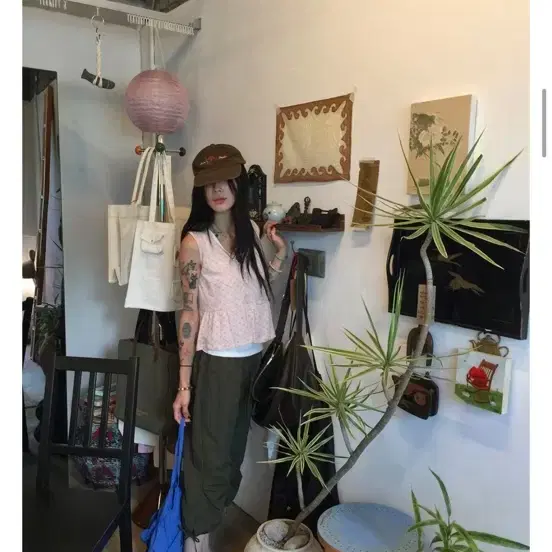 럼블 카프리 팬츠