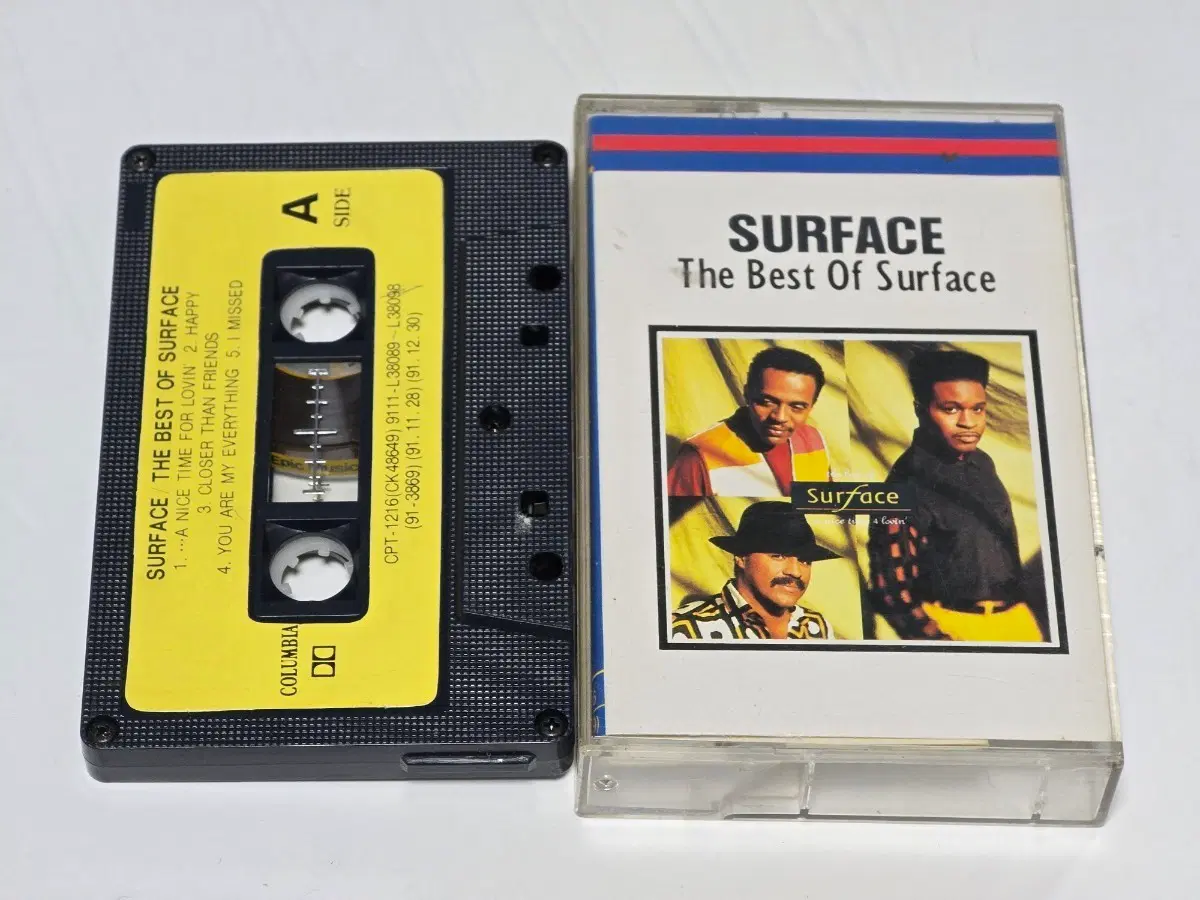 Surface - The Best Of Surface 카세트테이프 (1991)