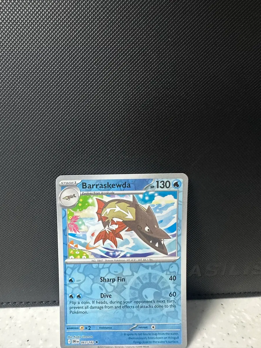 포켓몬카드 북미 Destined Rivals 꼬치조 리버스홀로 [DRI EN, 063/182]