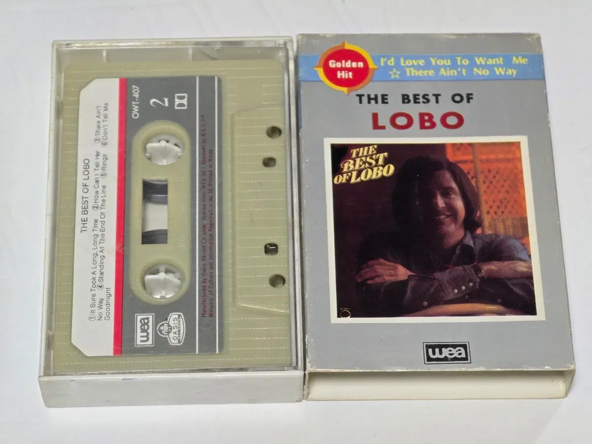 Lobo(로보) - The Best Of Lobo 카세트 테이프