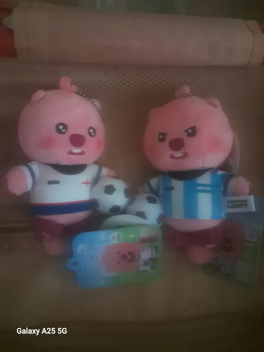 잔망루피인형 월드컵 키링 개별가