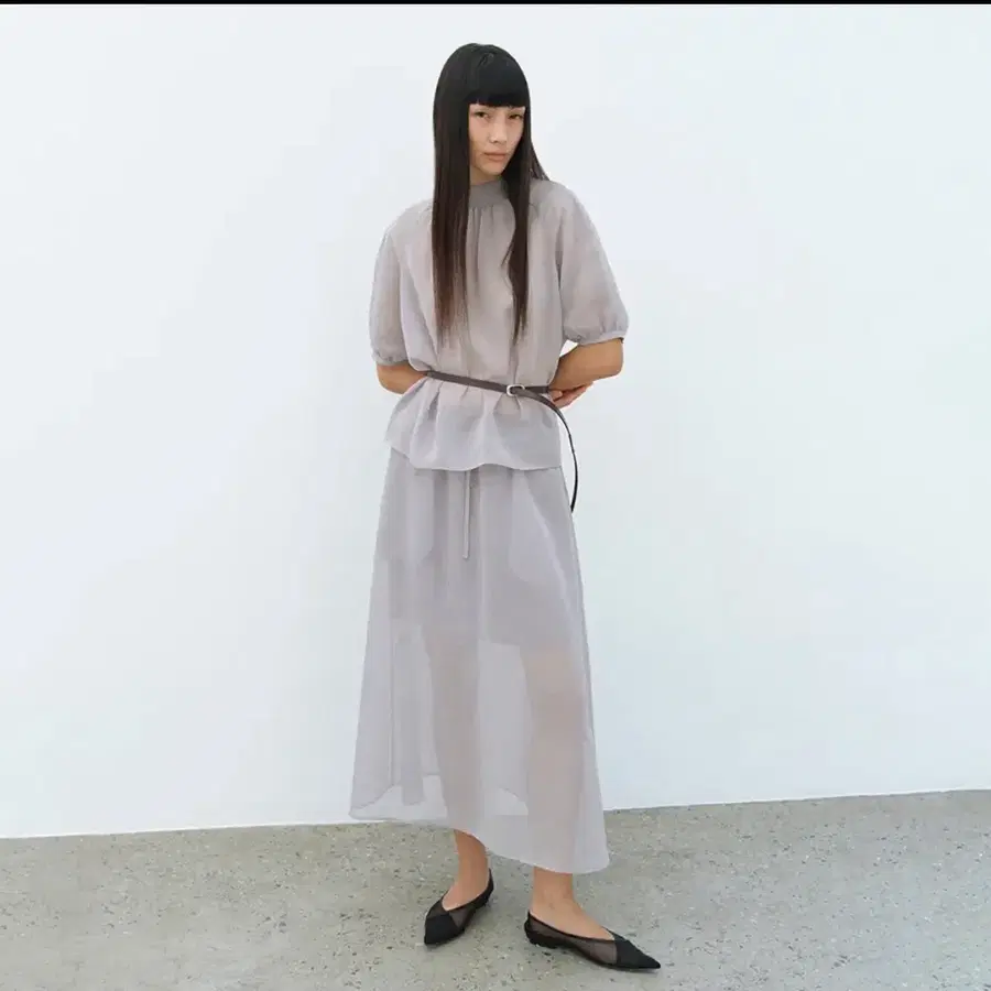 Sutto twoway long skirt 수토 쉬어스커트