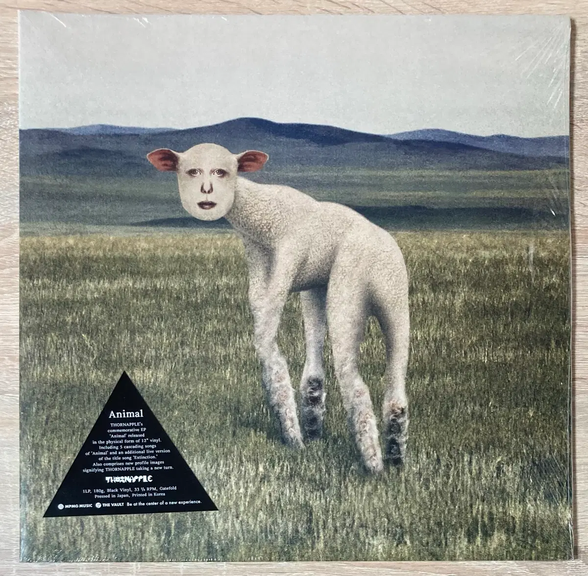 쏜애플 (Thornapple) - 동물 LP 판매 (미개봉 새상품)