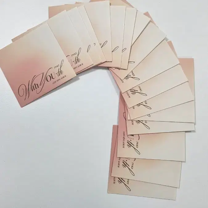 트와이스 13집 미니앨범 With You-th 포카 (17+1장)