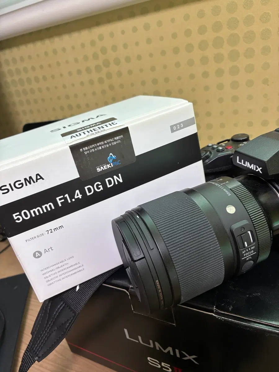 시그마 50mm F1.4 DG DN 아트 렌즈 니콘 아크레스트 필터