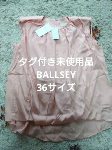 택 포함 미사용품 Ballsey 블라우스 핑크