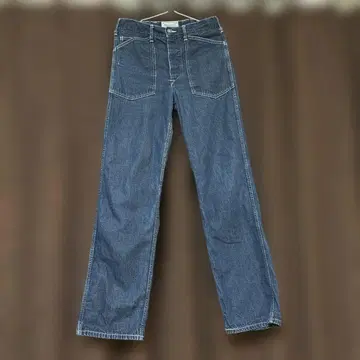 [ BEAMS BOY 빔즈 보이 데님 팬츠 신치 벨트 워크 데님 ]