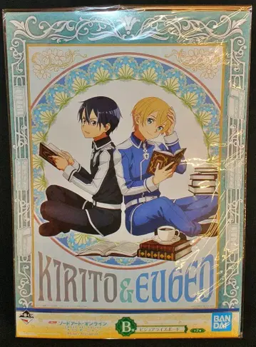 BANDAI SPRITS 제일복권 소드 아트 온라인 앨리시제이션 Project Alicization B상 키리토&유지오 비주얼라이즈 보드