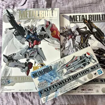 METAL BUILD 스트라이크 건담 카레토브루프 세트