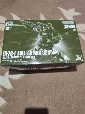 HG 1/144 FA-78-1 풀 아머 건담 건담 프라모델