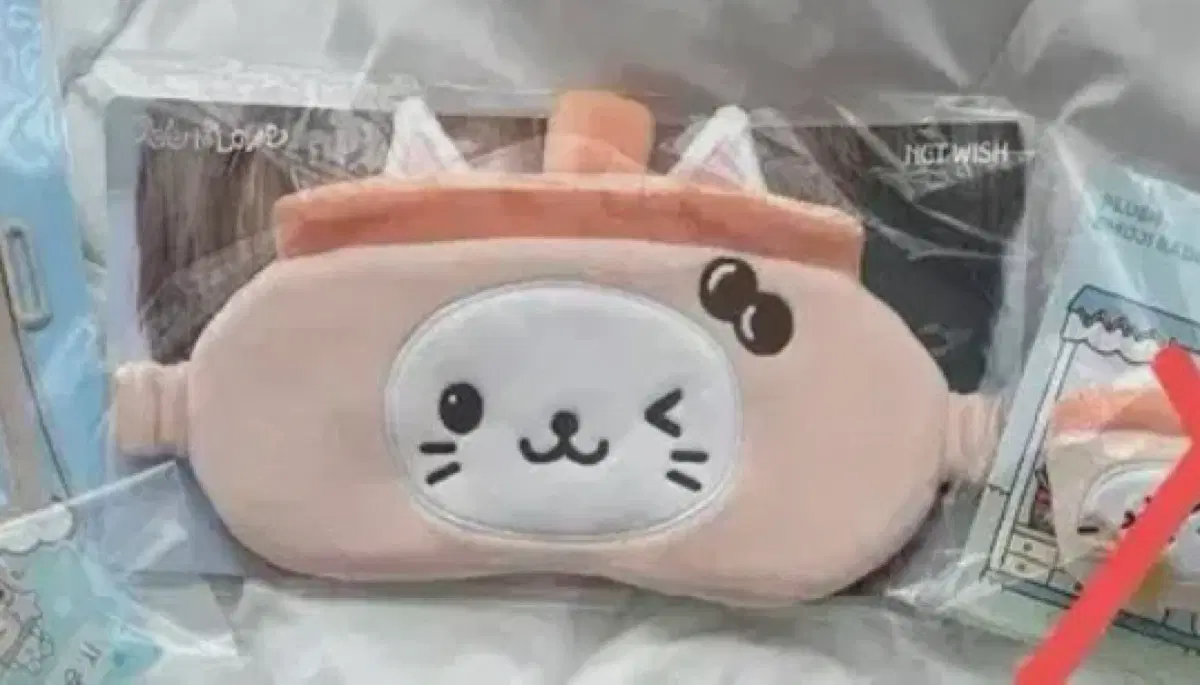 엔시티위시 오드투러브 팝업 버블냥 안대