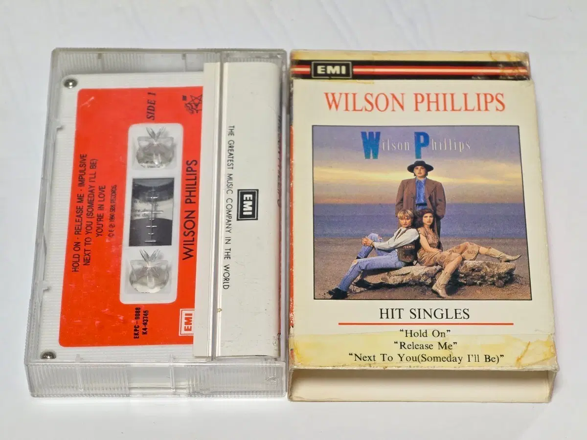 Wilson Phillips (윌슨 필립스) 데뷔 앨범 정발 카세트테이프