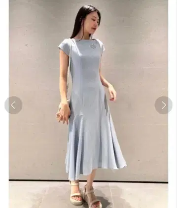 셀포드 머메이드 티셔츠 원피스