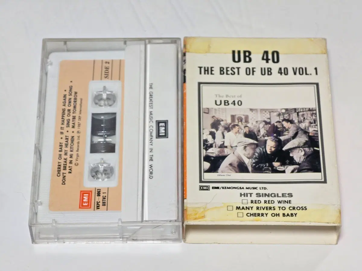 UB40 - The Best of UB40 Vol. 1 카세트테이프