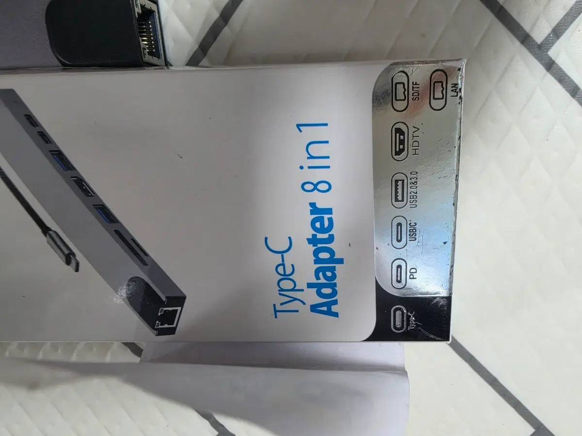 c타입 허브 3.0 USB 허브 HDMI 허브 RJ45 HUB PD 100W