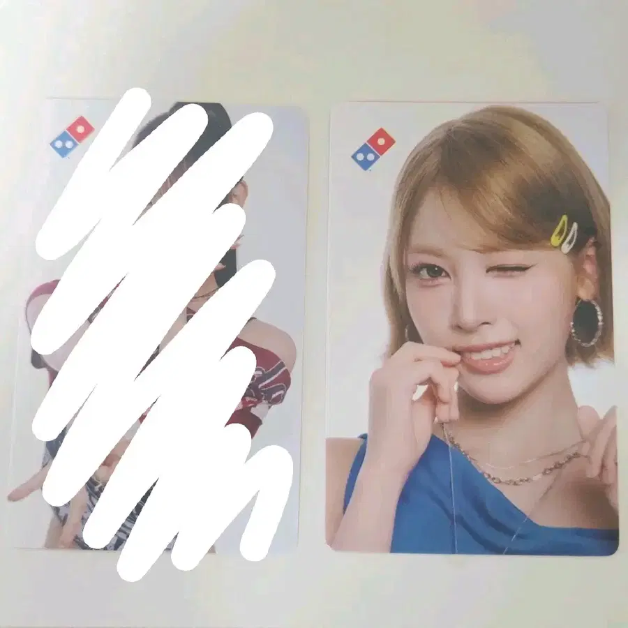도미노피자 포토카드 리센느 메이