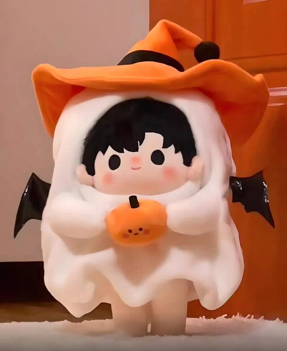 10cm 솜인형 인형옷 할로윈 유령 옷장