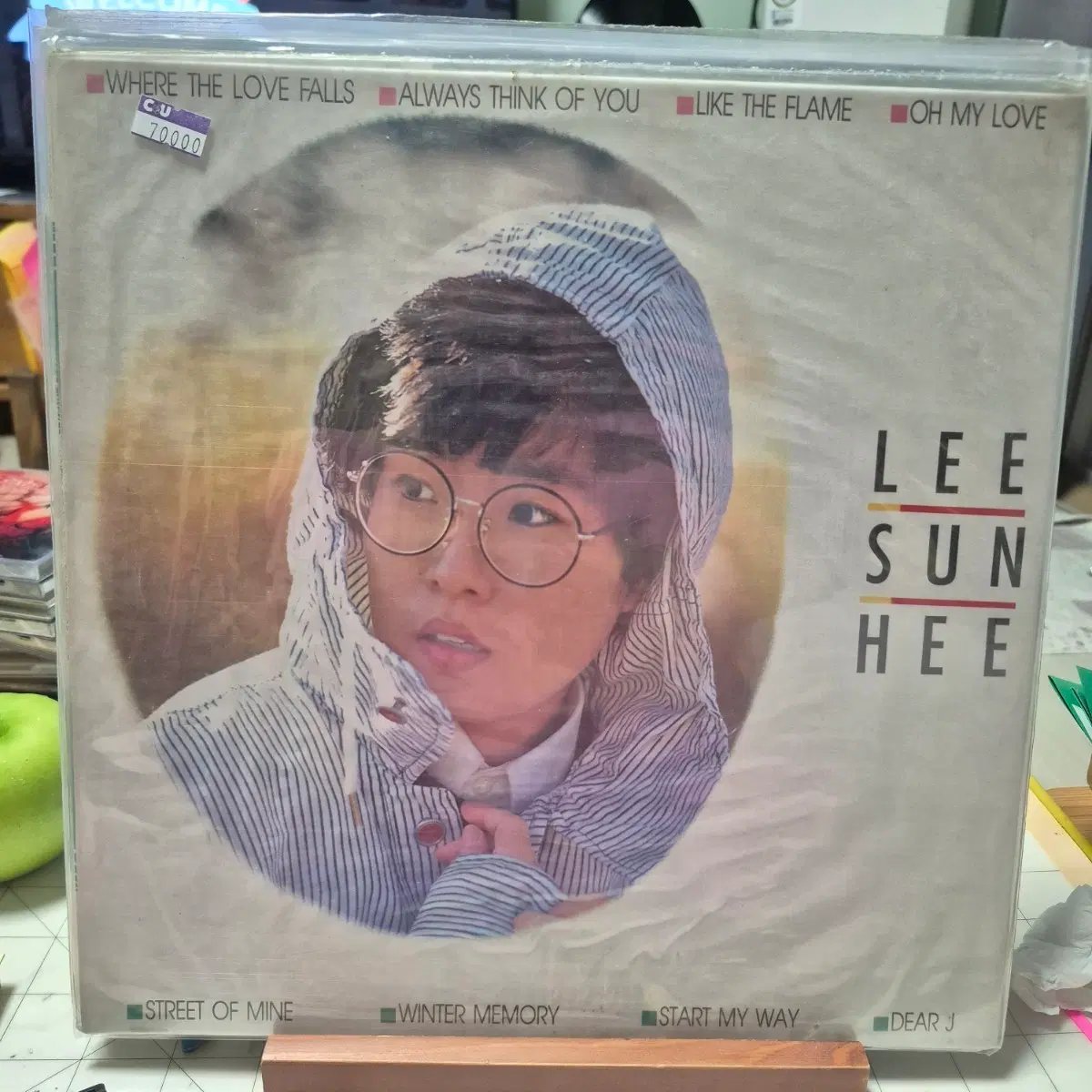 LP(미개봉) 이선희 영어자켓