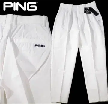 PING 핑 남성용 2턱 테이퍼드 팬츠 스트레치 크로스 무빙
