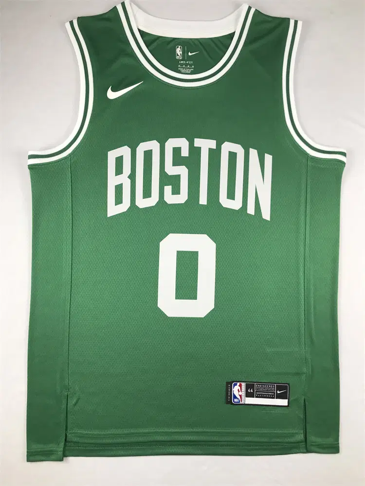 NBA 농구 유니폼 보스턴 셀틱스 0번 그린 히트 압박 유니폼 TATUM