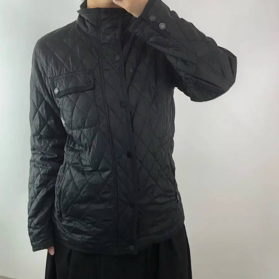 [S] 아쿠아스큐텀 퀄팅 자켓