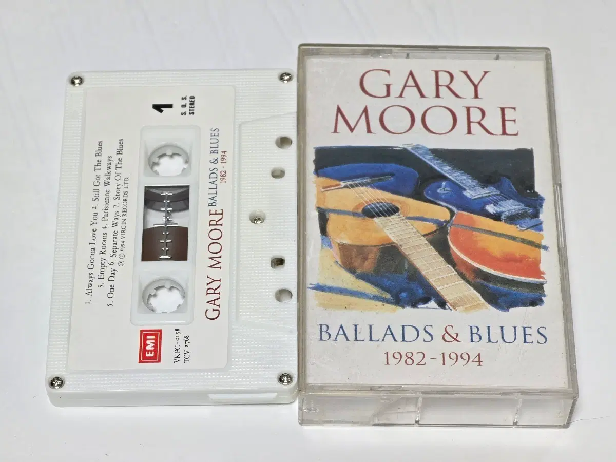 Gary Moore - Ballads & Blues 1982-1994 카세트테이프