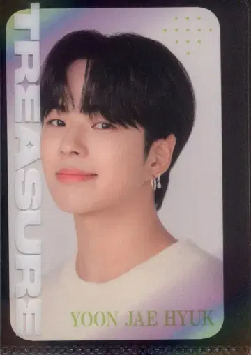 TREASURE 2022 POPUP STORE YOON JAEHYUK 포토카드&포토카드 홀더 세트
