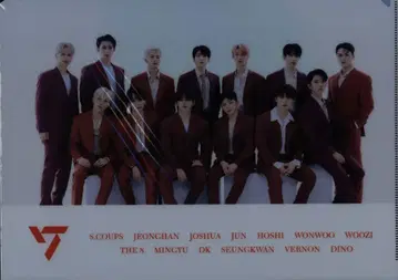SEVENTEEN 2022 BE THE SUN JAPAN 집합 클리어 파일 세트