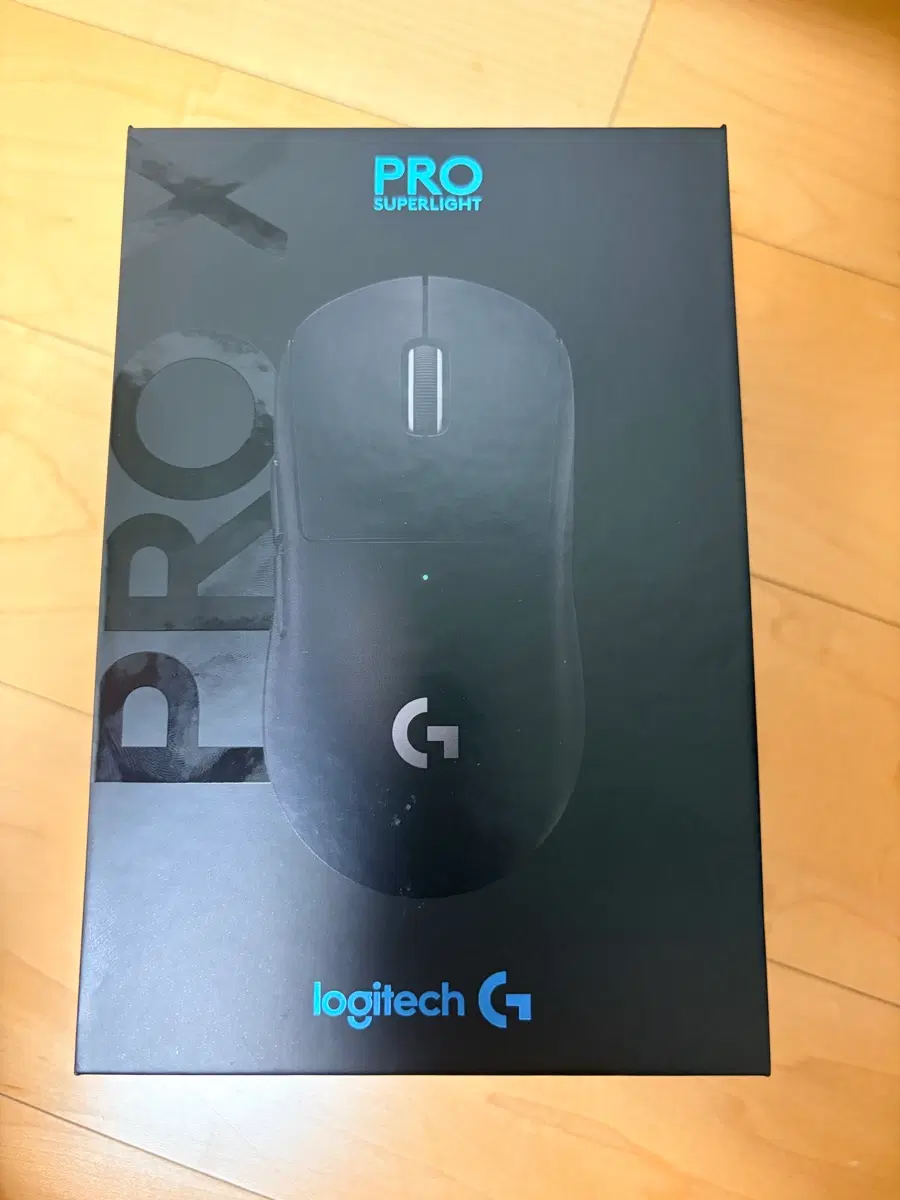 로지텍 지슈라1 G PRO X SUPERLIGHT1 블랙 미개봉 새상품