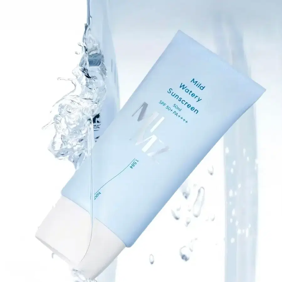 새> 밈즈 마일드 워터리 썬스크린 50ml 썬크림 선크림 화잘먹 저자극