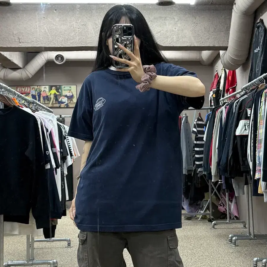 폴로 진스 컴퍼니 레터링 반팔 티셔츠 S140