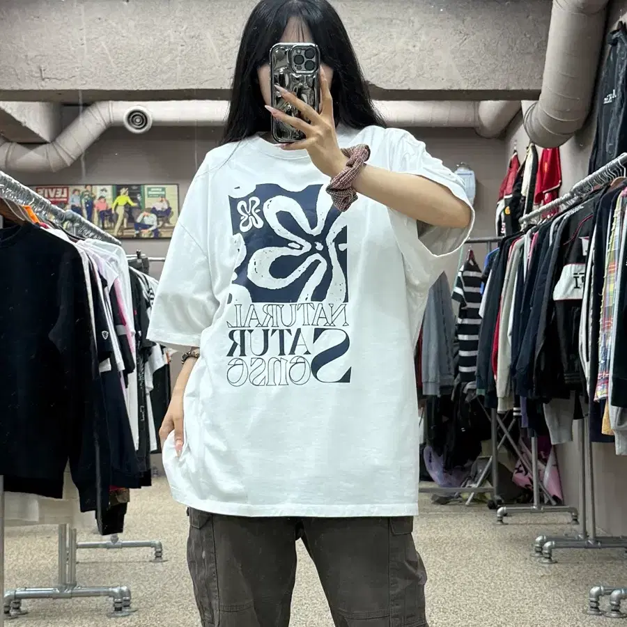 세터 크레타 그래픽 반팔 티셔츠 S141