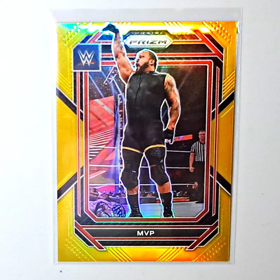 WWE MVP 10한정 골드프리즘 2023 파니니 프리즘 AEW 허트신디케이트 프로레슬링