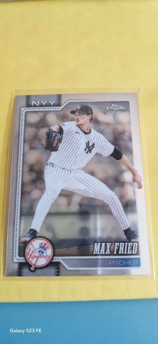 MLB 2026 양키스 맥스 프리드 크롬카드