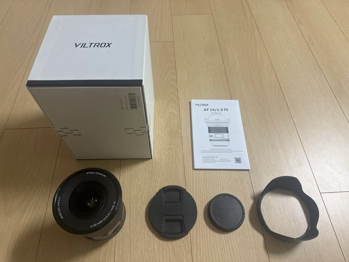빌트록스 렌즈 AF 16mm 1.8 FE 잔기스존재 플프레임용