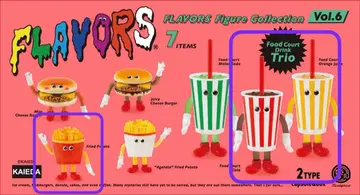 FLAVORS 피규어 컬렉션 Vol.6 3종 세트