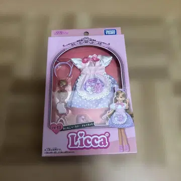 새상품 타카라토미 리카짱 인형 의류 고양이 고양이 베이커리 드레스 세트