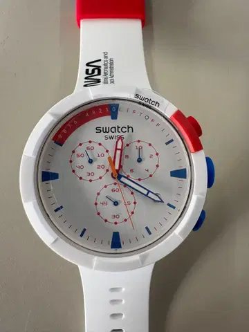[ 미사용 새상품 ] Swatch x NASA EXTRAVEHICULAR 박스 포함