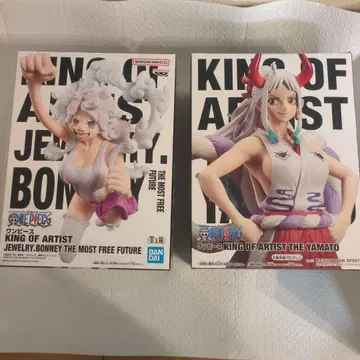 원피스 KING OF ARTIST 야마토 & Bonnie 피규어 세트