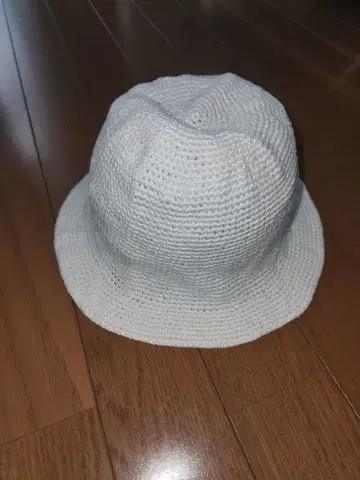 LAUREN 화이트 버킷 햇
