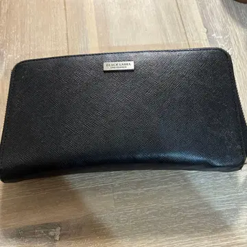 [하자품] BLACK LABEL CRESTBRIDGE 장지갑 블랙