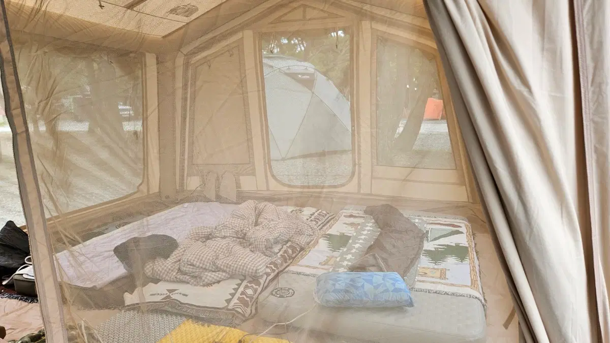 위모캠 헤스티아10.8 숏플라이 블랙코팅 에어텐트