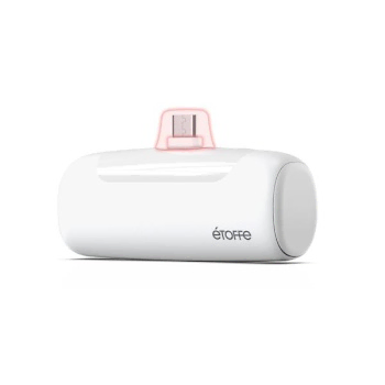 8핀 다이렉트 미니 보조배터리 5000mAh 화이트