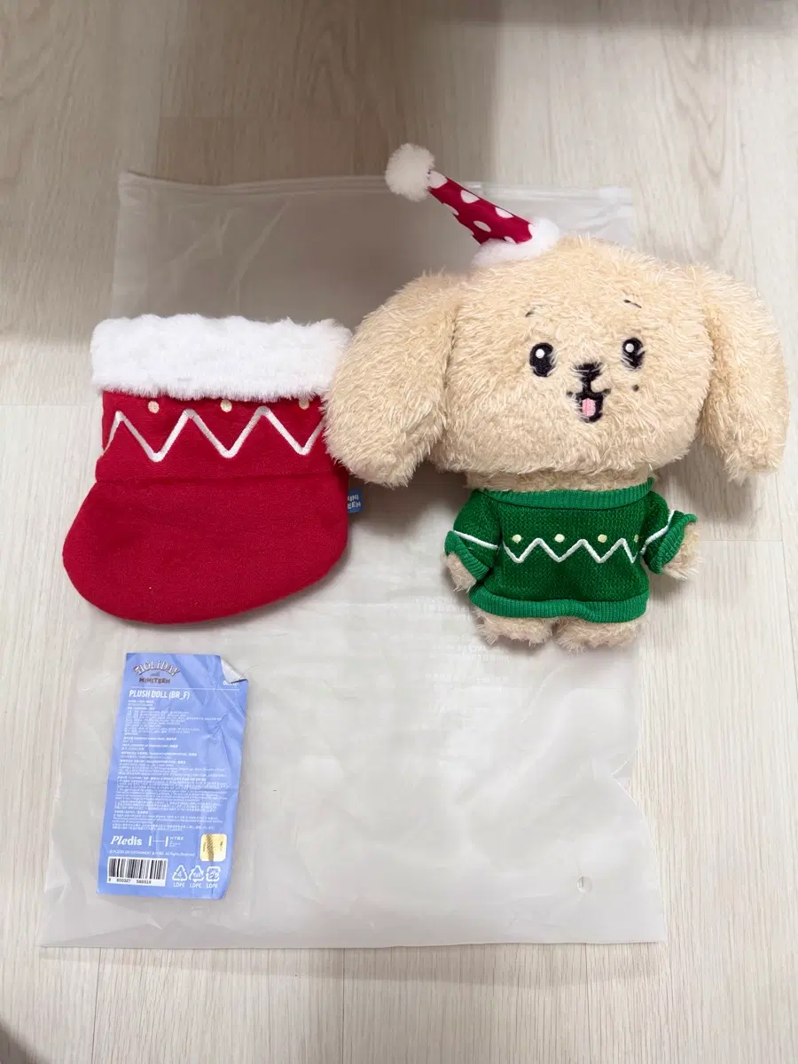 [B02] 세븐틴 미니틴 홀리데이 도아 플러시 인형