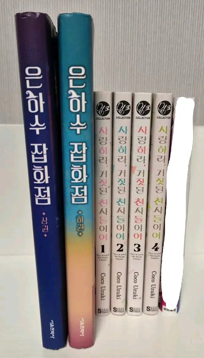 악입문 이루마군, 사거천 사랑하라 거짓된 천사들이여, 픽셀리 잠뜰 tv 만화책, 소설책