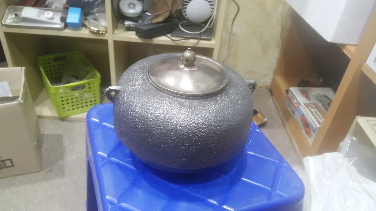 일본 메이지 시대 주물 향로