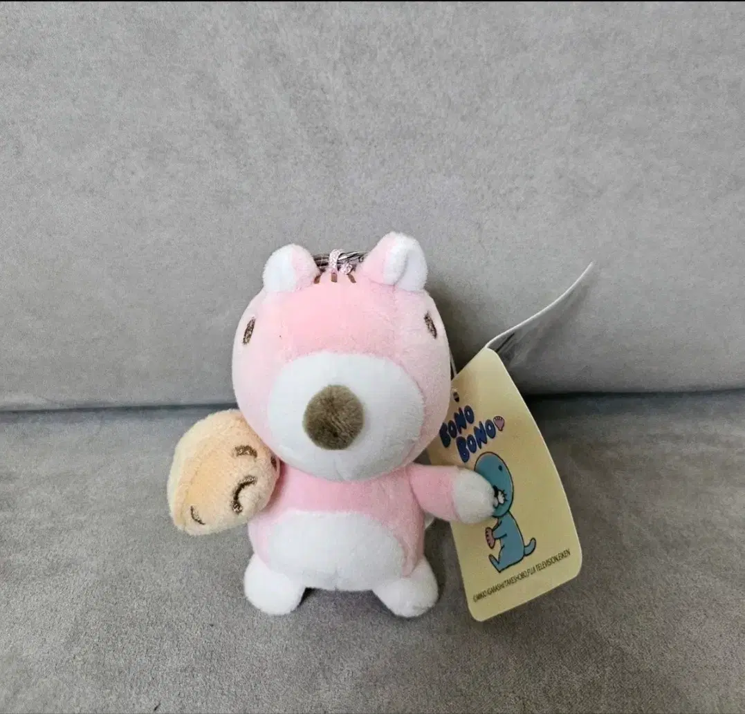 정품 보노보노 포로리 (모찌) 8cm 키링 인형