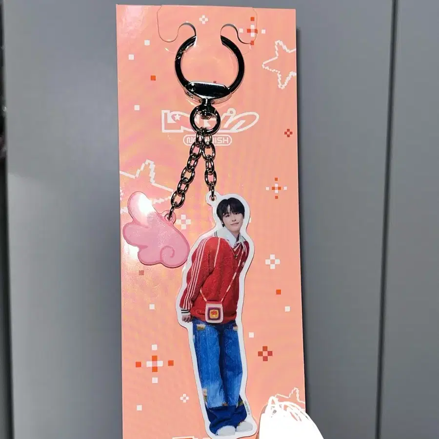 엔시티위시 리쿠 로그인 일투 날개 키링