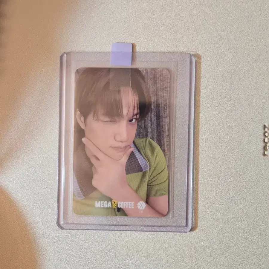 exo 엑소 메가커피 포카 poca 카이 kai