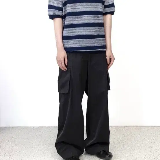 고낙 gonak kame cargo pant 카메 카고 팬츠 블랙 사이즈 3